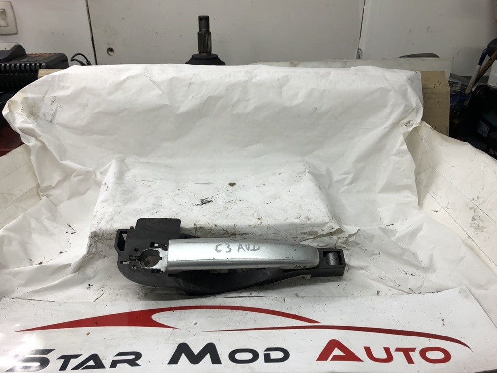poignée d ouverture de porte extérieure avant droit Citroën c3 phase 2