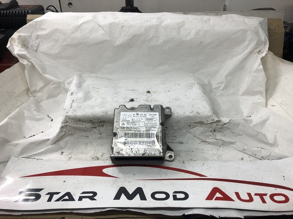 calculateur airbag Peugeot Citroën de marque continental réf 9678691580