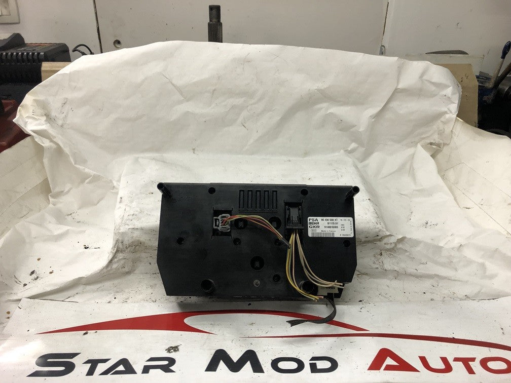 commande de clim auto Peugeot 206 1.4 hdi année 2003