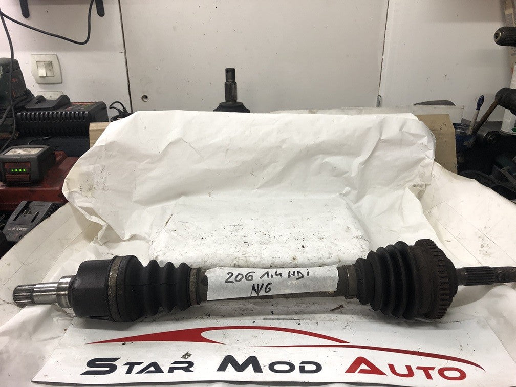 cardan avant gauche avec abs Peugeot 206 1.4 hdi année 2003