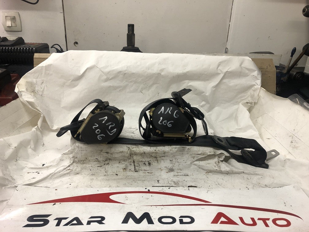 ceinture de sécurité arrière gauche arrière droit Peugeot 206 1.4 hdi 2003