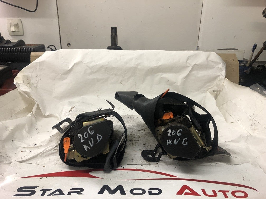 ceinture de sécurité avant gauche avant droit Peugeot 206 1.4 hdi 2003