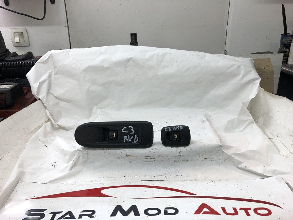 commande de lève vitre avant droit arrière droit Citroën c3 2013
