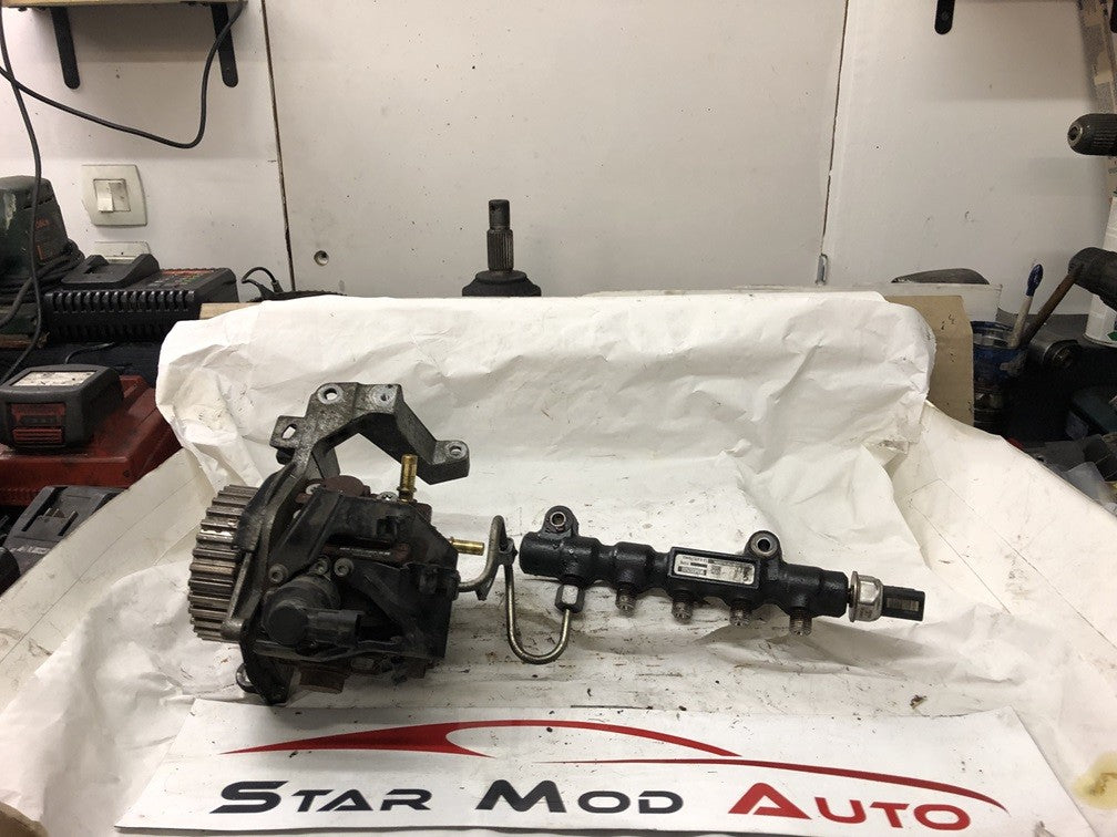 pompe injection avec rampe Peugeot Citroën 1.6 hdi 90 cv Bosch
