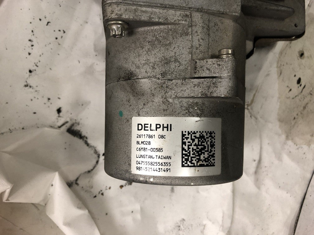 moteur de direction électrique fiat grand Punto 1.3 2006 réf 2611786108c Delphi