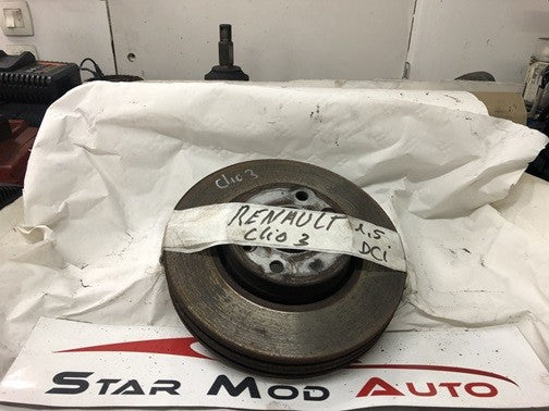 disque de frein avant Renault Clio 3 1.5 dci 2006