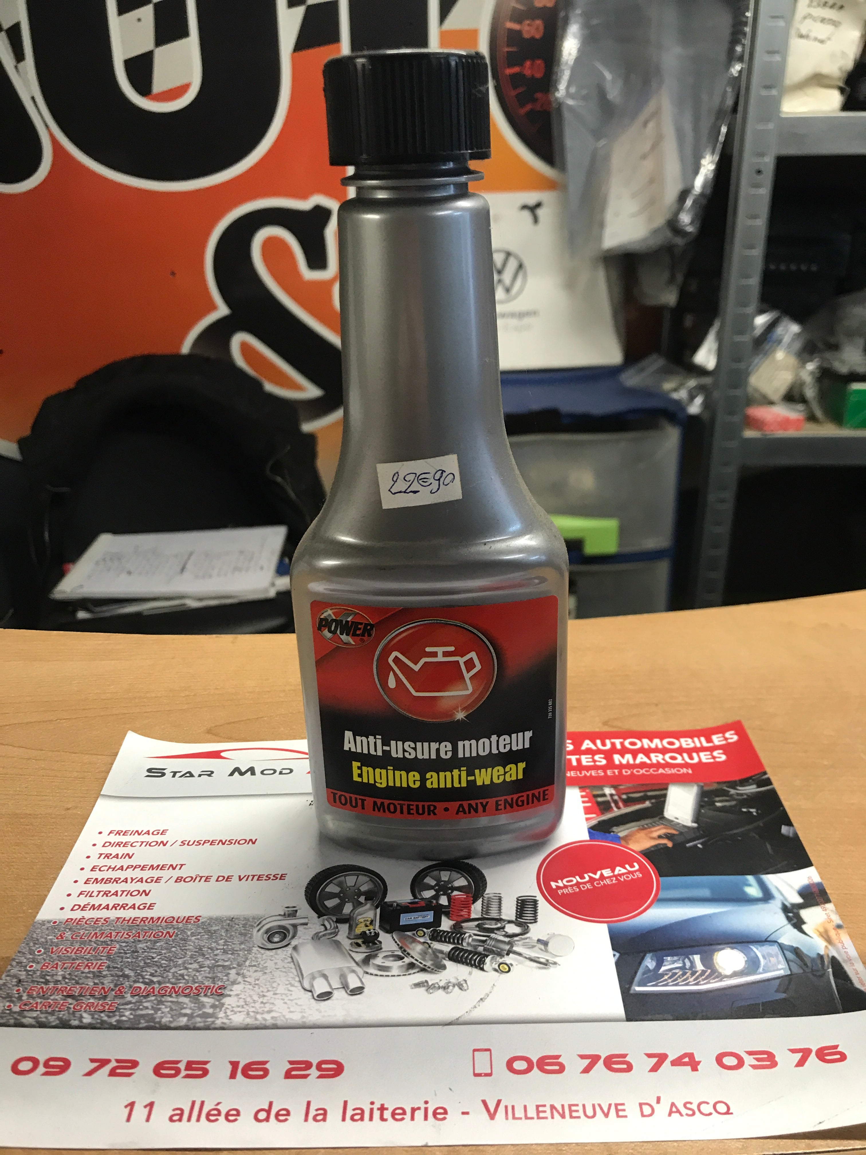 anti usure moteur power  tout moteur