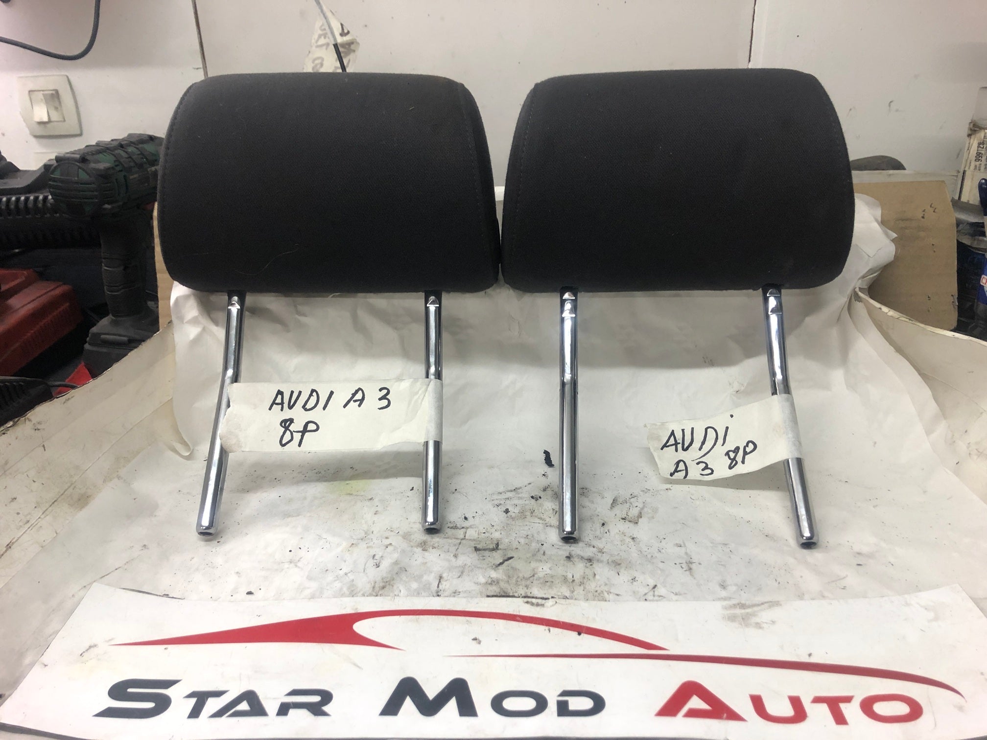 appui tête de siège avant Audi a3 sport back
