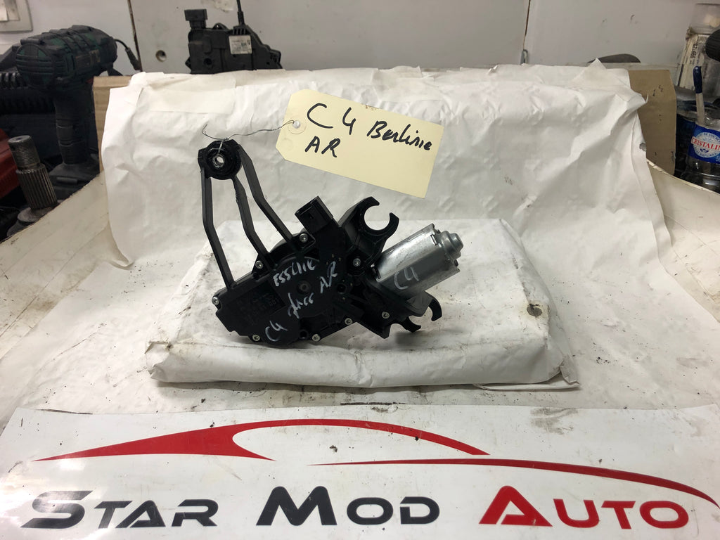 moteur essuie glace arrière Citroën c4 berline année 2008