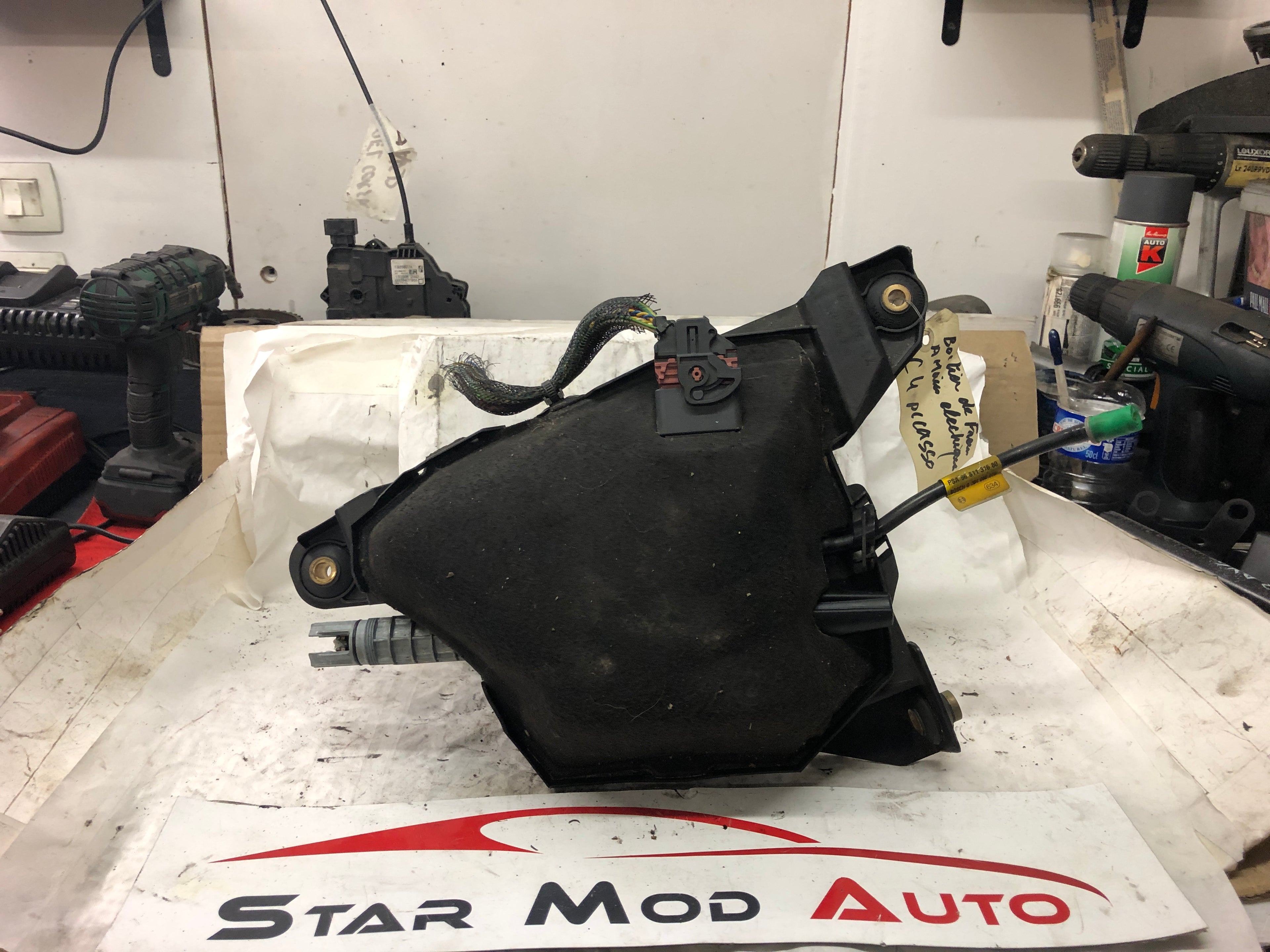 moteur de frein a main électrique Citroën c4 Picasso  année 2007