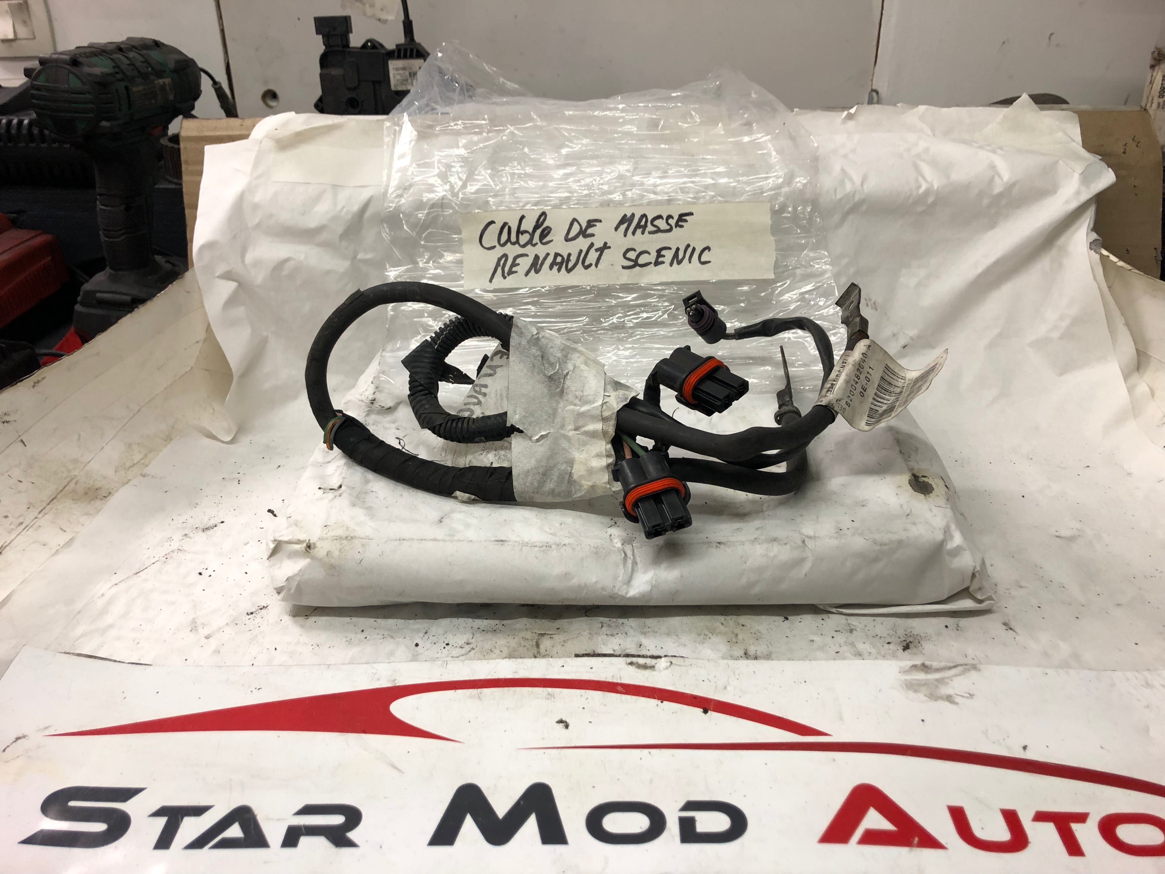 faisceaux câble de batterie Renault Scénic 2 1.9 dci