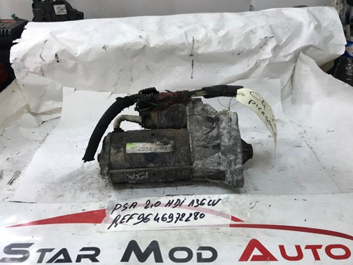 démarreur Peugeot Citroën 2.0 hdi 136 cv réf 9646972280