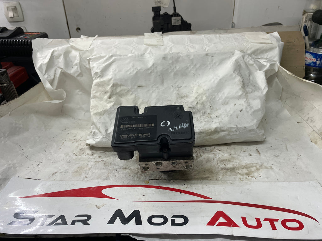 bloc abs Citroën c3 1.4 hdi réf 9641965380 année 2006