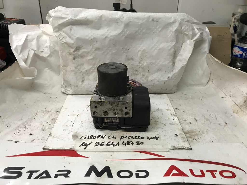 bloc abs Citroën c4 Picasso 2.0 hdi réf 9664148780 année 2007