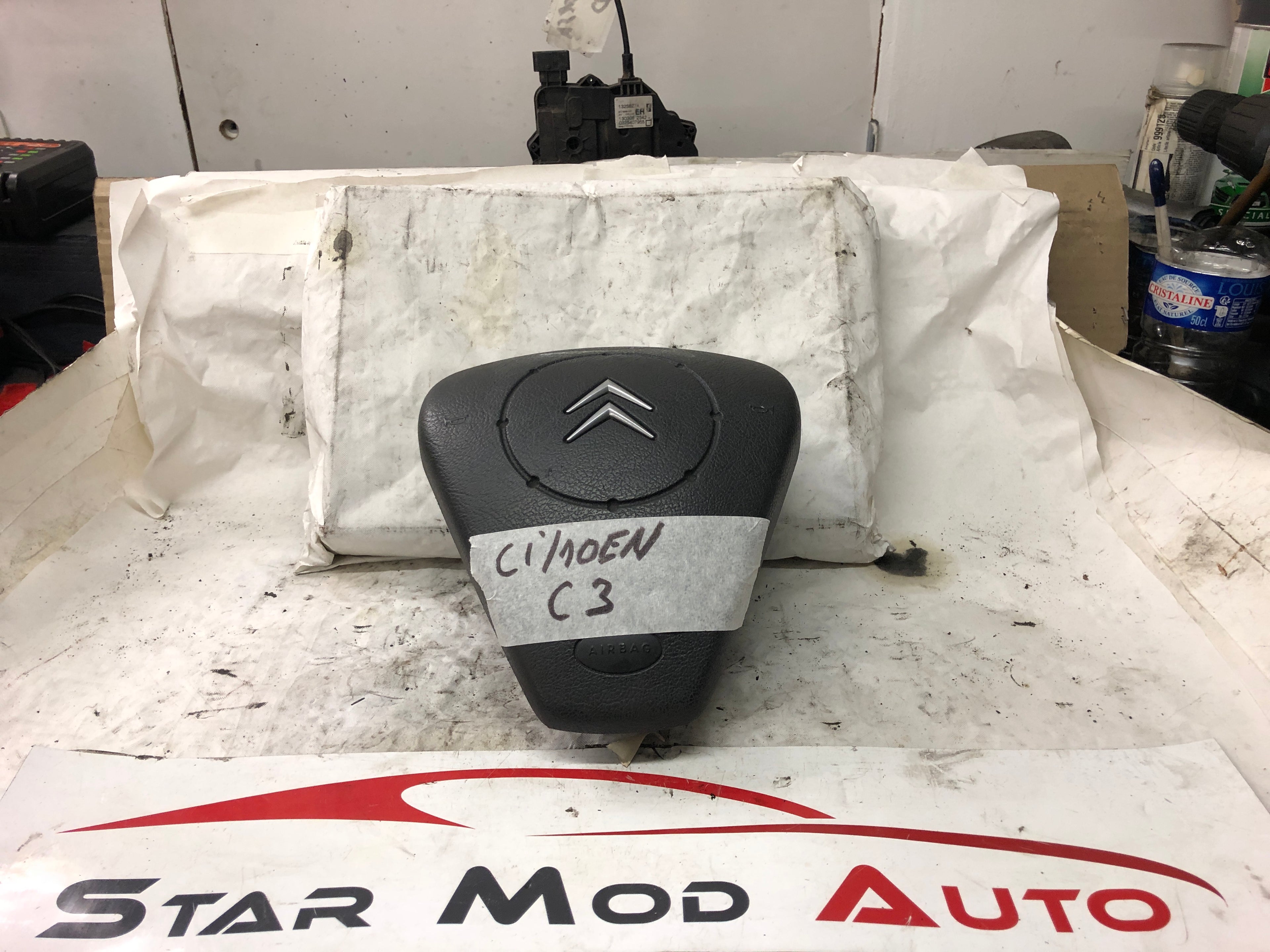 airbag conducteur Citroën c3 année 2005