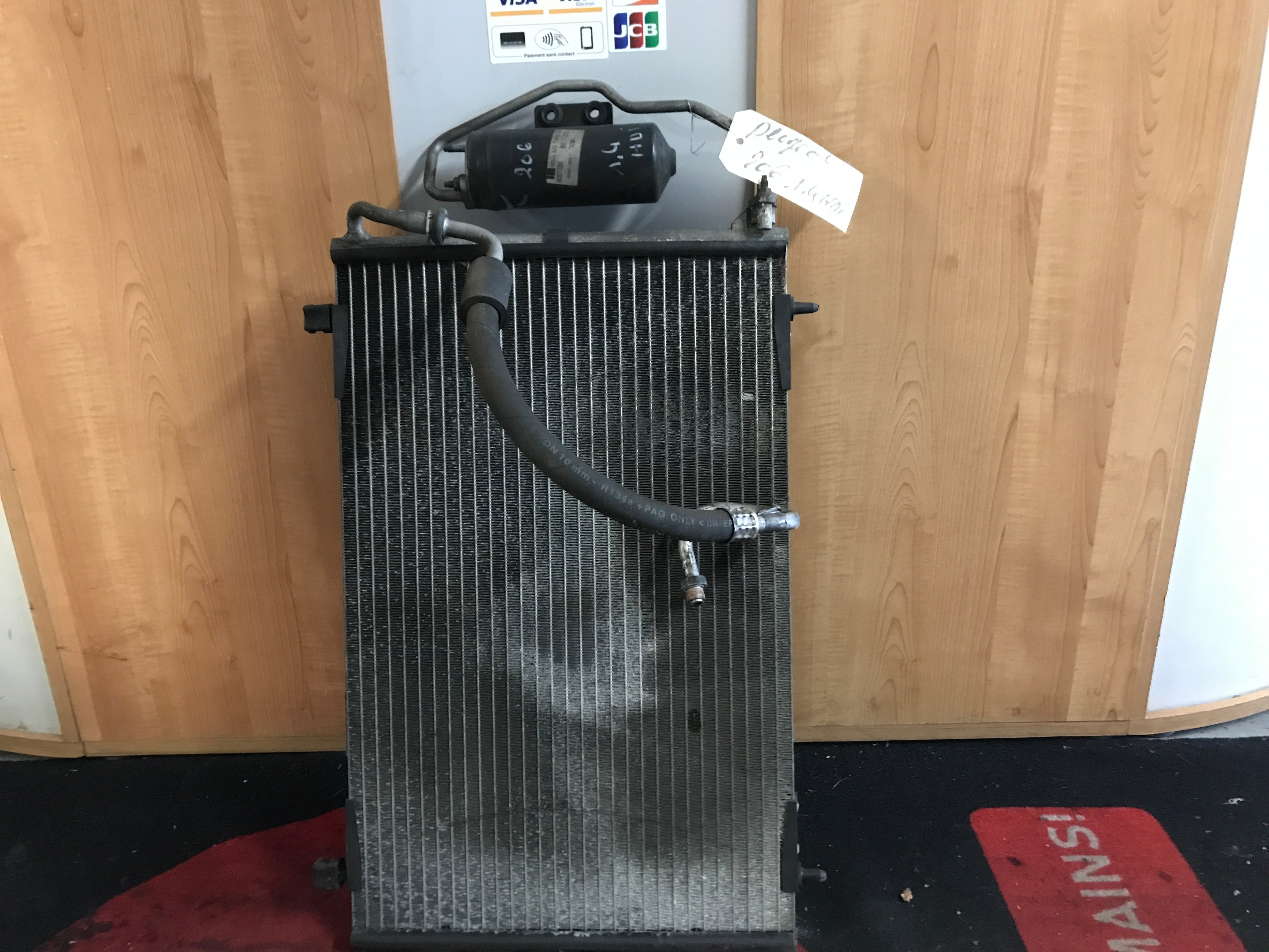 radiateur de clim Peugeot 206 1.4 hdi phase 2 année 2005
