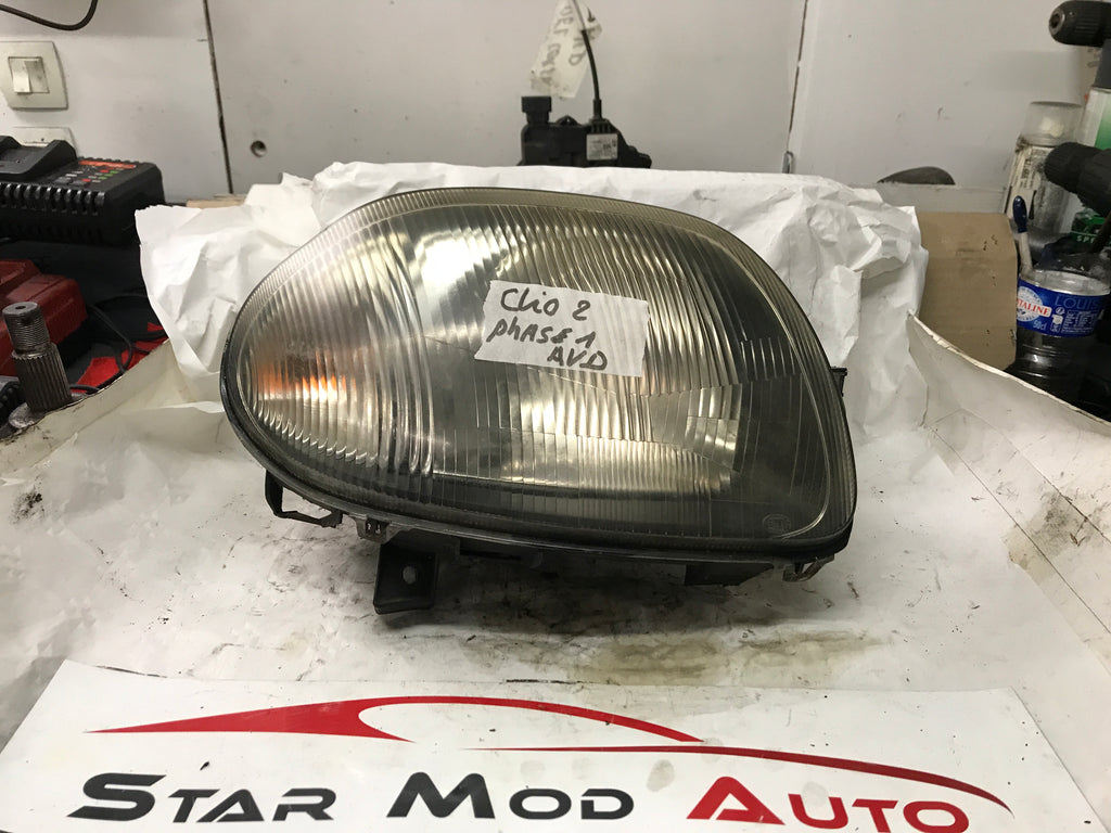 phare avant droit Renault Clio 2 phase 1 année 2001