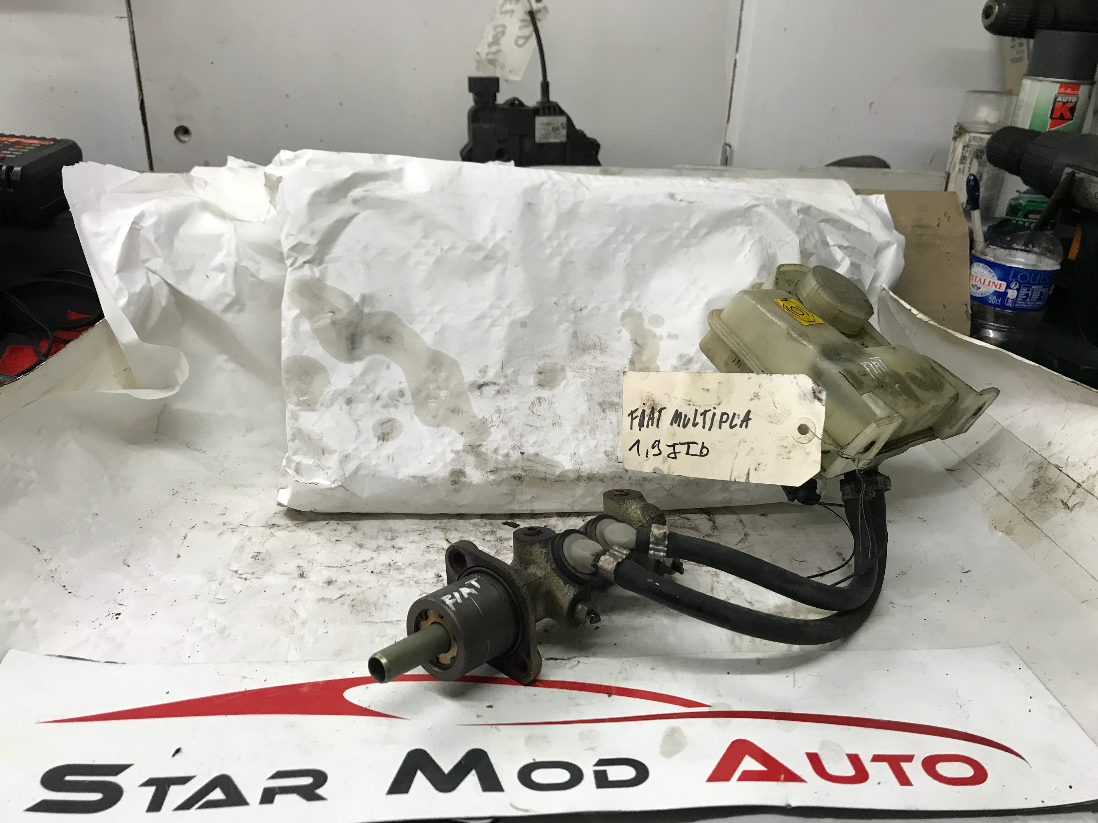 maitre cylindre de frein fiat multipla 1.9 jtd année 2001
