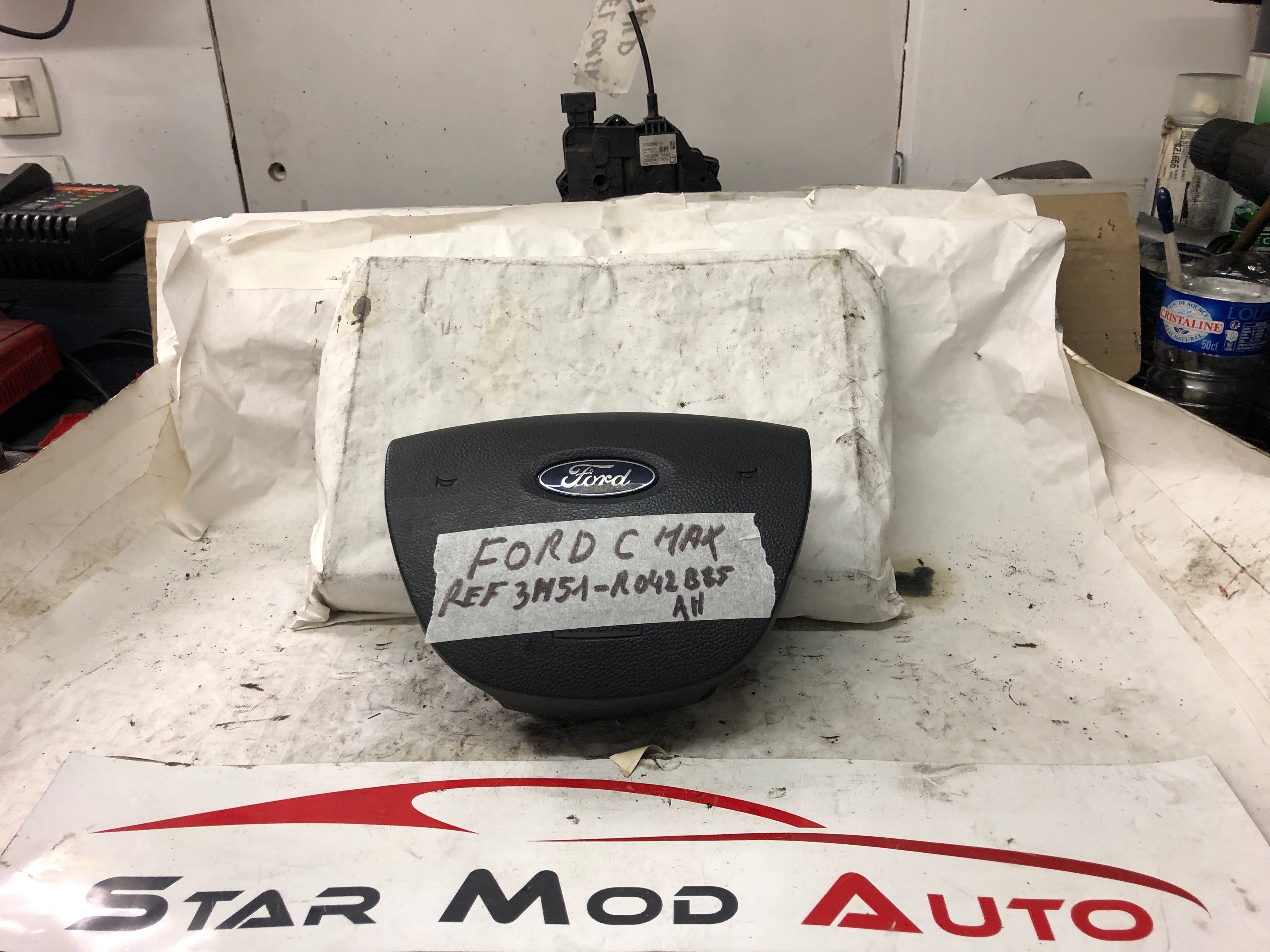 airbag conducteur Ford c max année 2006 réf 3M51-R042B85 AH