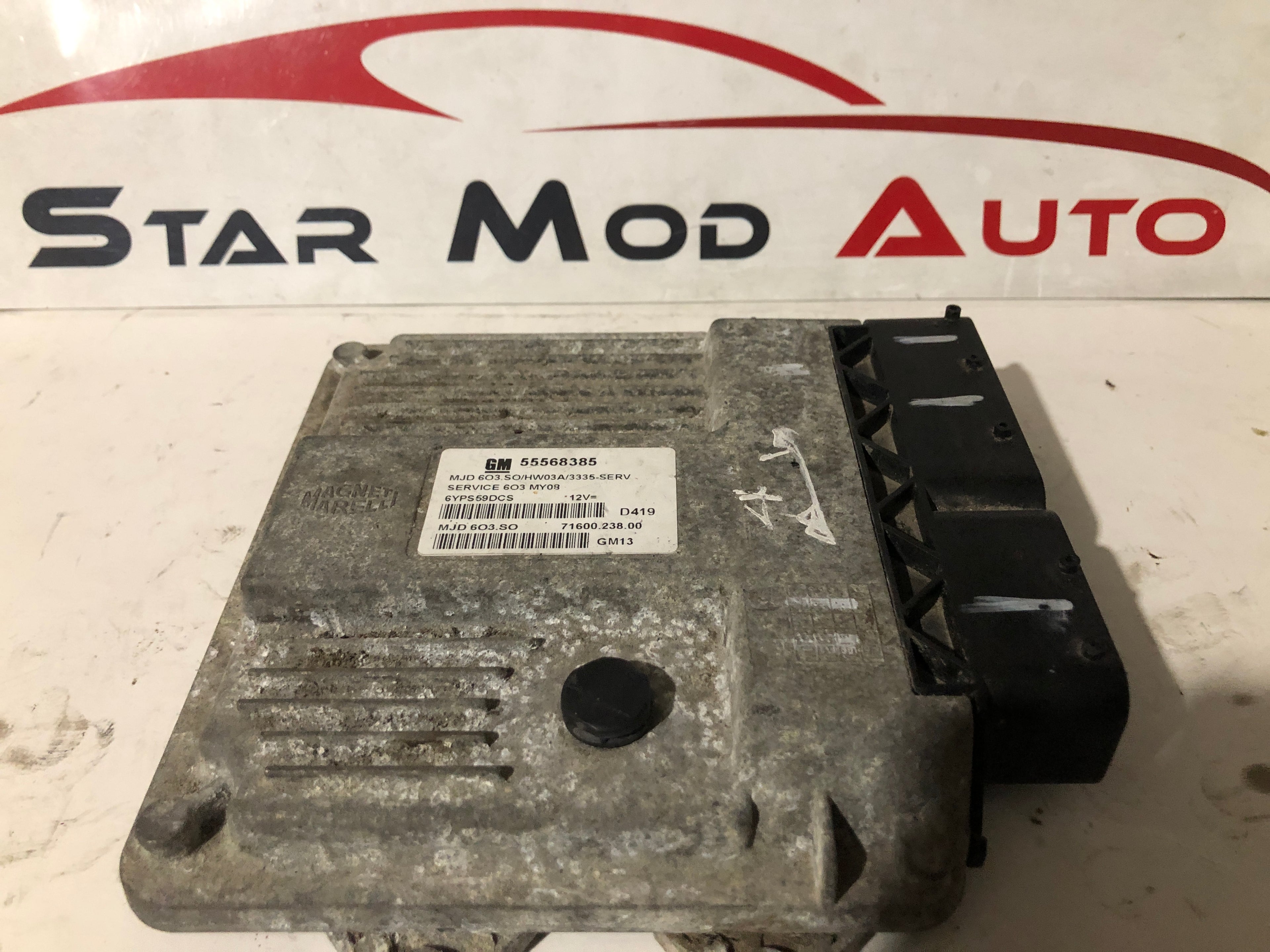 calculateur moteur  Opel corsa d 1.3 cdti 75 cv réf MJD 603.SO/HW03A/3335
