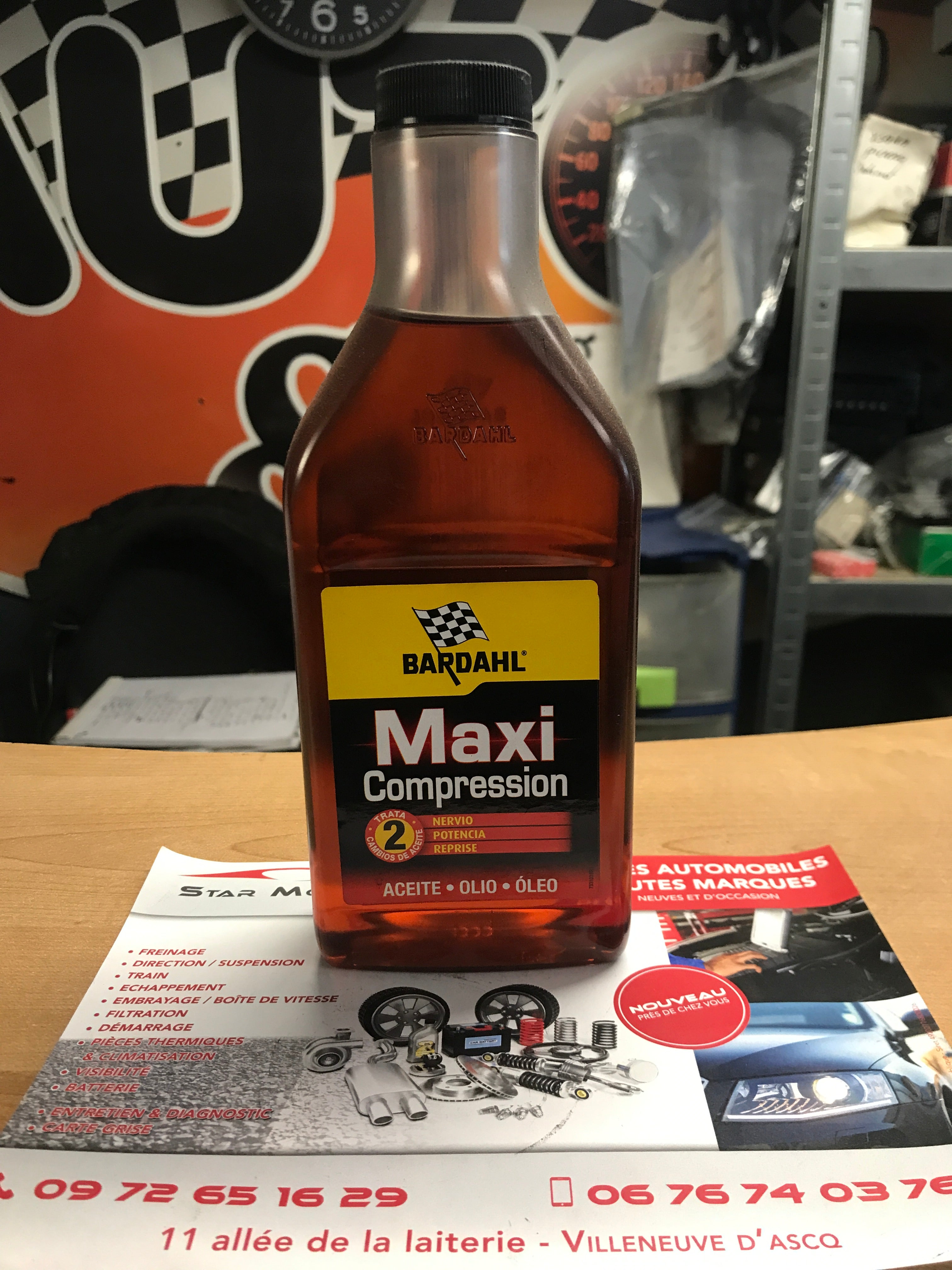 maxi compression moteur bardahl