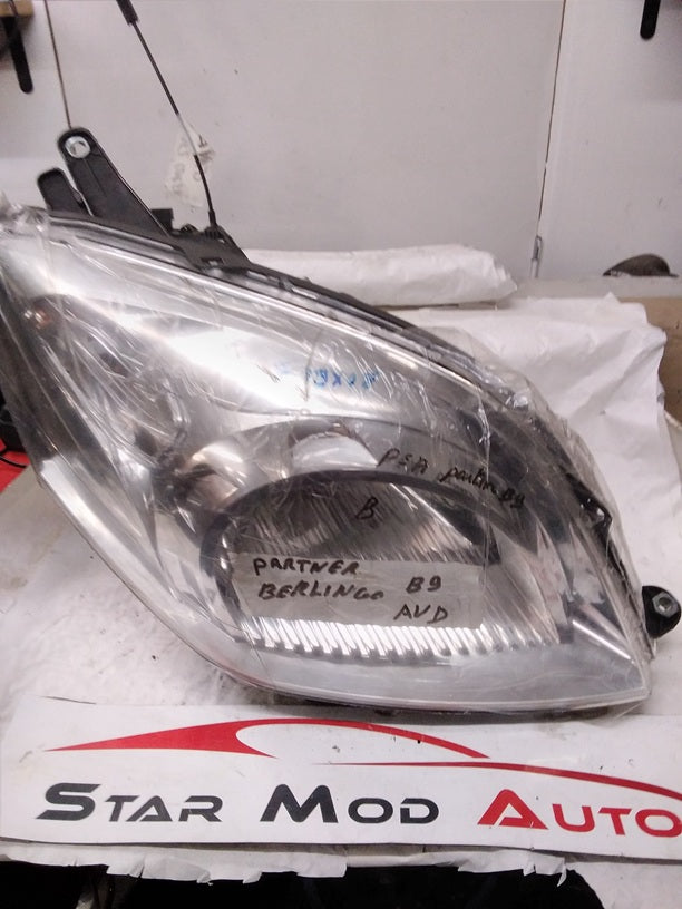phare avant droit Peugeot Citroën Berlingo b9