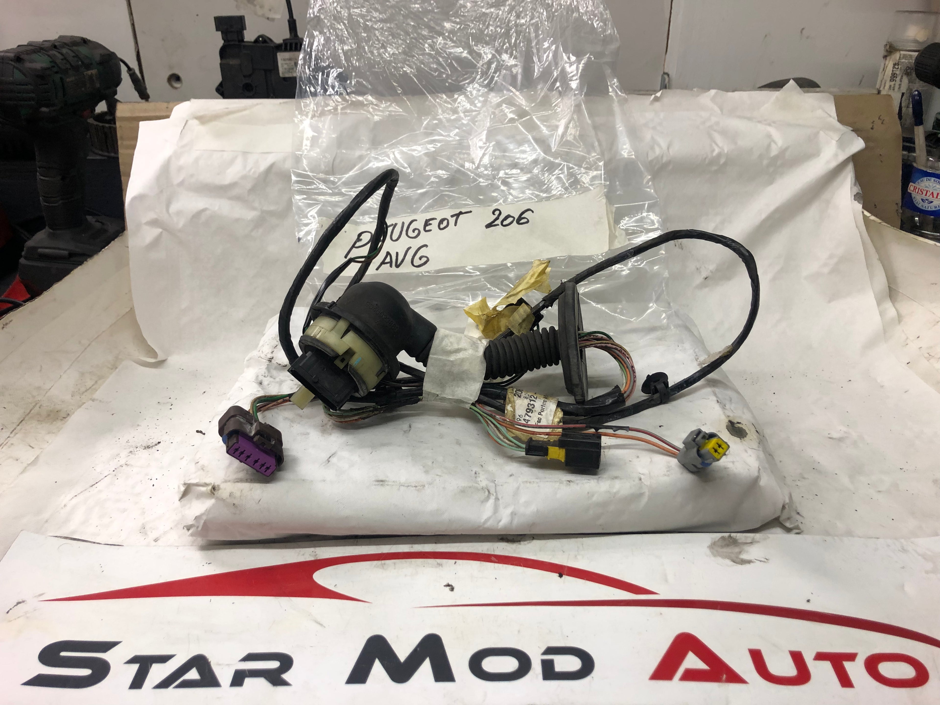 faisceaux de portes avant gauche Peugeot 206