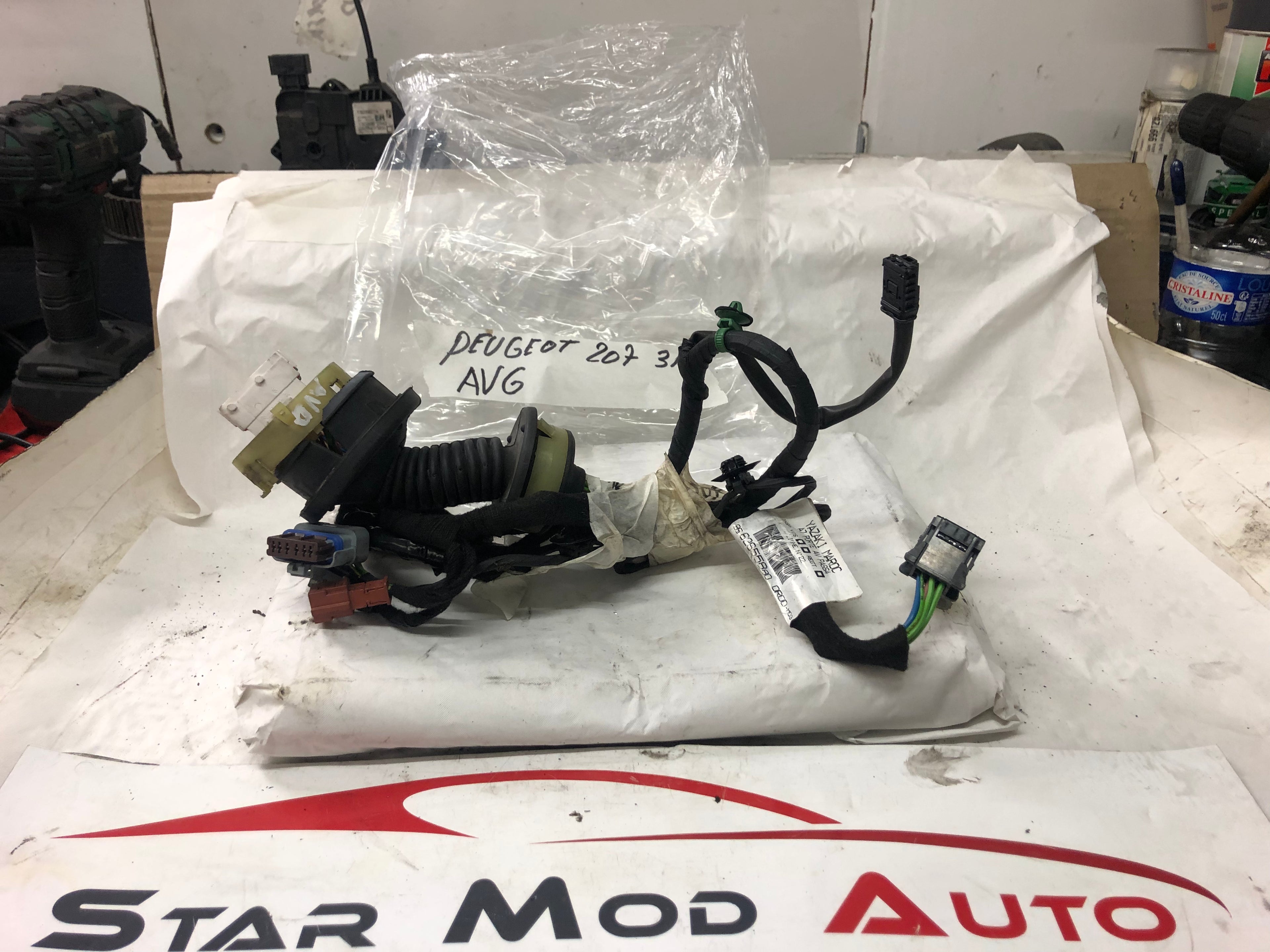 faisceaux de porte avant gauche Peugeot 207  3 portes