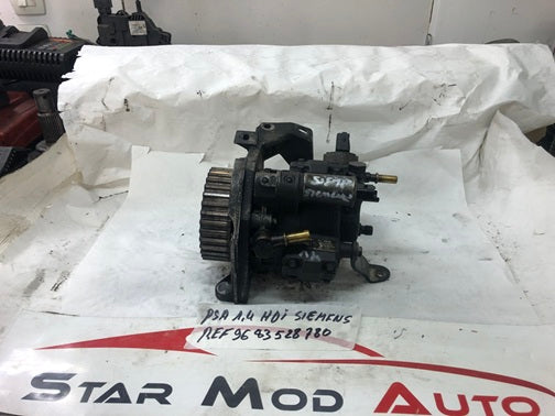 pompe injection Peugeot Citroën 1.4 hdi  siemens réf 9683528780
