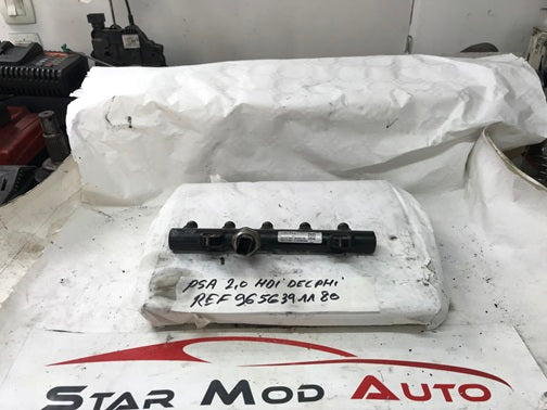 rampe injection Peugeot Citroën 2.0 hdi Delphi réf 9656391180