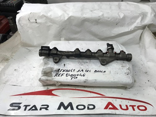 rampe injection Renault 1.9 dci Bosch réf 8200750046