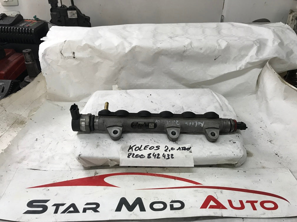rampe injection Renault koleos 2.0 dci 150 cv Bosch réf 8200842432