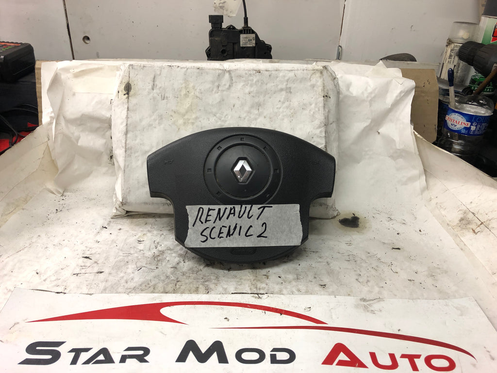 airbag conducteur Renault Scénic 2 année 2008 réf 8200310291 c