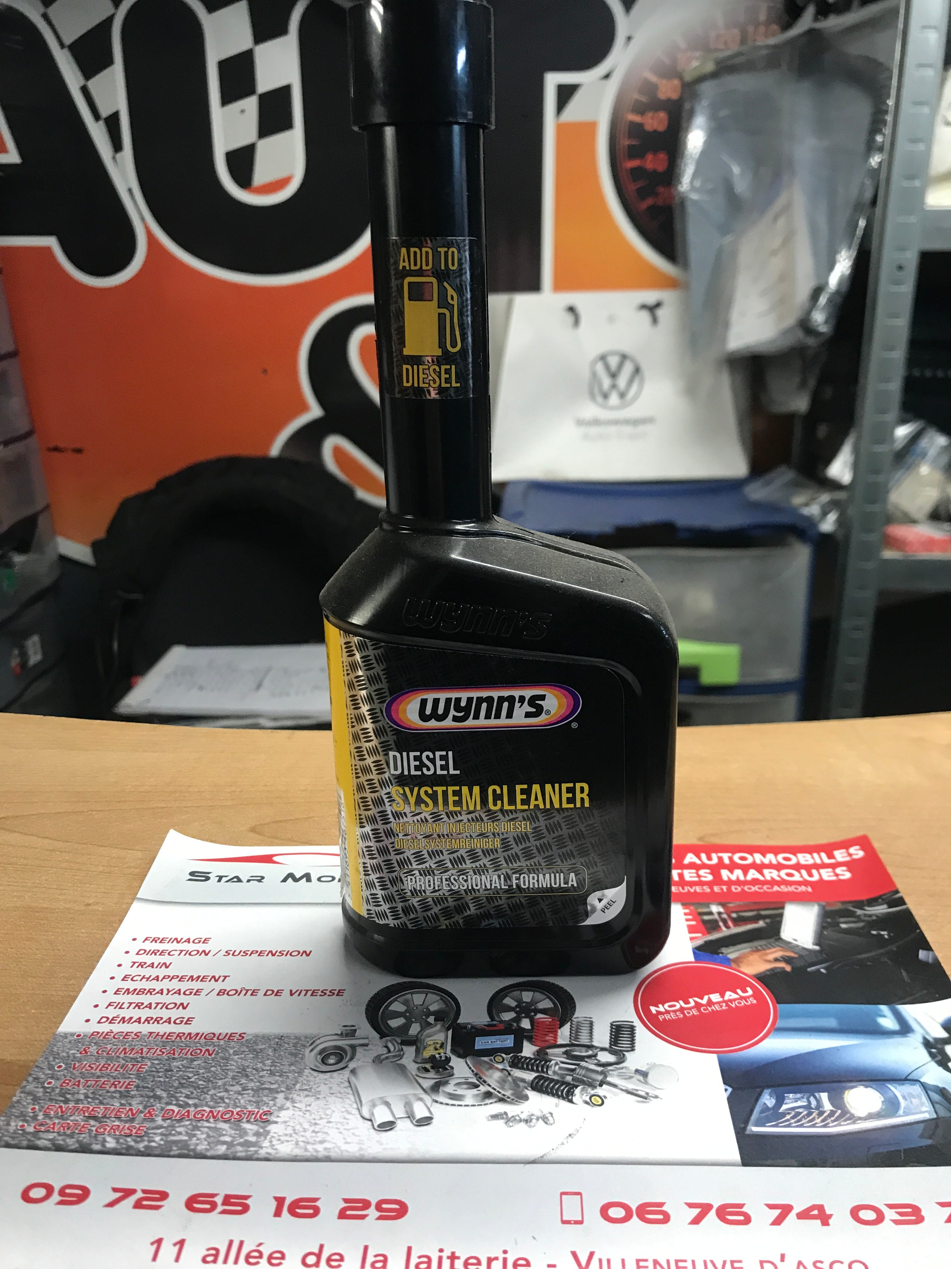 système cleaner diesel winns tout moteur