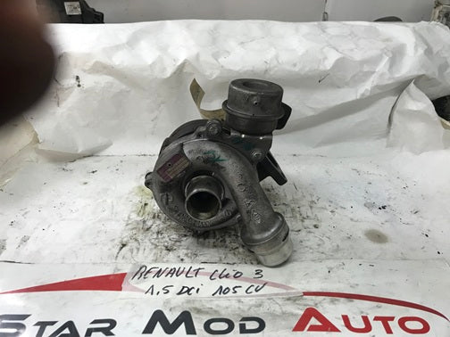 turbo compresseur  Renault Clio 3 1.5 dci 105 cv